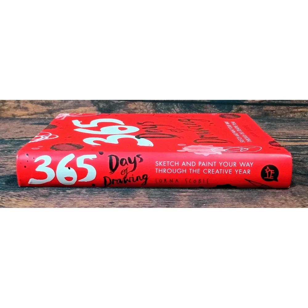 365‎ Days of Drawing Lorna Scobie Art Journal Daily Sketch Paint Book